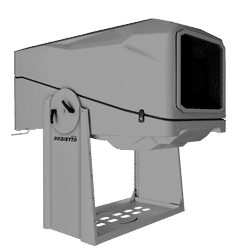 Ip65 outdoor enclosure for projectors